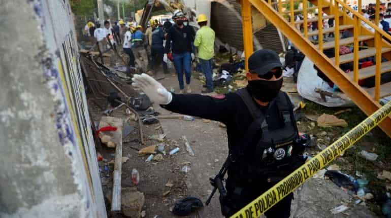 At least 53 migrants killed, 58 injured in a cargo truck accident in southern Mexico