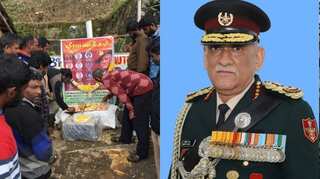 Indian hill city where General Bipin Rawat's chopper crashed mourns, enters voluntary shutdown to pay homage
