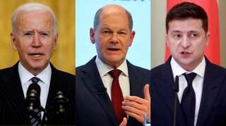 Ukraine-Russia tensions: Biden talks to Germany's Scholz as Kyiv leader looks for talks with Moscow