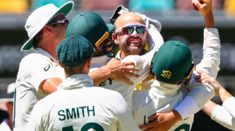 Ashes: Milestone man Nathan Lyon helps Australia thump England by 9 wickets in first Test Ashes: Milestone man Nathan Lyon helps Australia thump England by 9 wickets in first Test