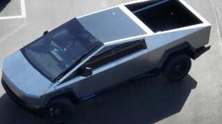 Drone captures first look of Tesla Cybertruck; Elon Musk reveals biggest concern about it