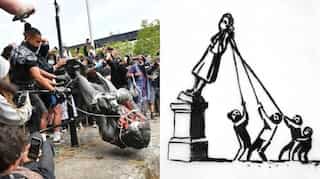 British street artist Banksy designs T-shirts to help ‘Colston Four’ protesters raise funds