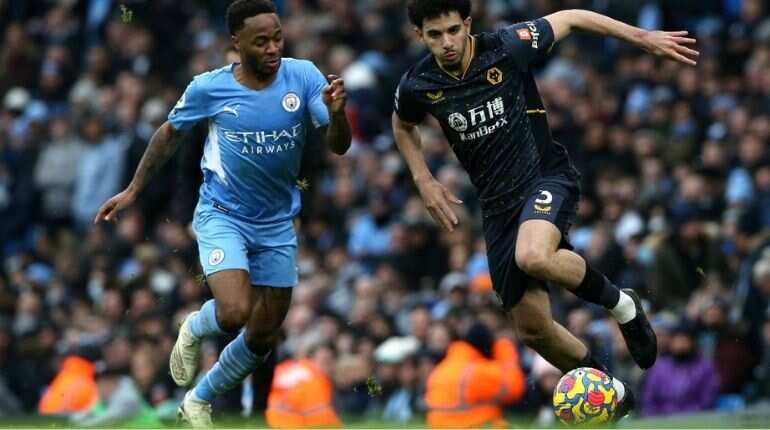 Premier League: Raheem Sterling scores 100th Premier League goal as Manchester City beat Wolves Premier League: Raheem Sterling scores 100th Premier League goal as Manchester City beat Wolves