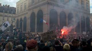 Echoes of Trump at a rally for France’s far-right upstart