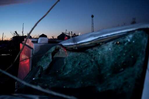 Mayfield hit hard by tornado