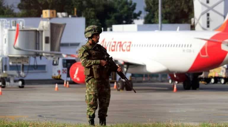 Terror attack: Flights suspended after explosions hit Colombian airport, say reports Terror attack: Flights suspended after explosions hit Colombian airport, say reports