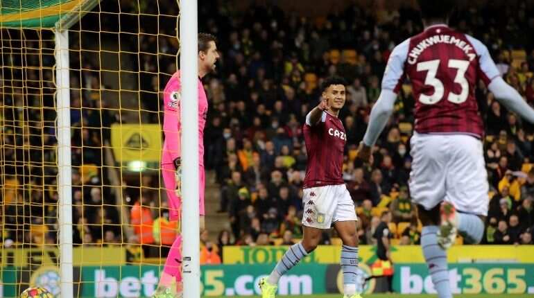 Premier League: Jacob Ramsey, Ollie Watkins help Aston Villa win 2-0 vs bottom-placed Norwich City