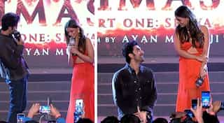 'What is the meaning of R?' Ranbir Kapoor teases girlfriend Alia Bhatt at 'Brahmastra' event, watch