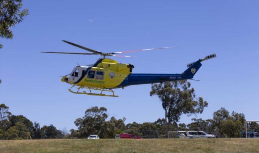 'Horrific tragedy': Five children die after jumping castle blown into air at Australian school