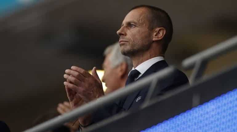 UEFA President Aleksander Ceferin to launch vaccination campaign targetted at players UEFA President Aleksander Ceferin to launch vaccination campaign targetted at players