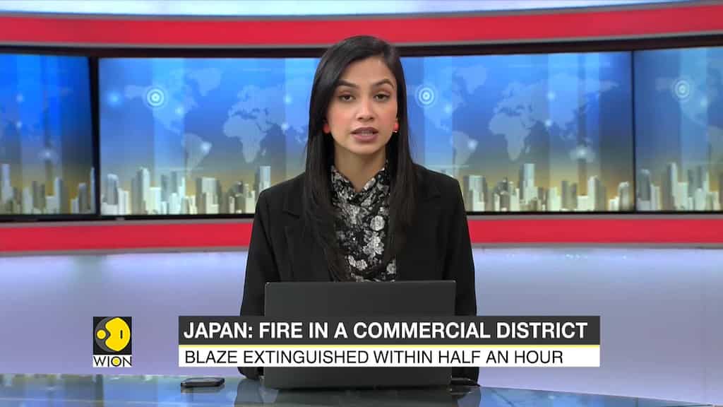 Japan: Police probes arson as a possible cause for a building fire in a commercial district in Osaka