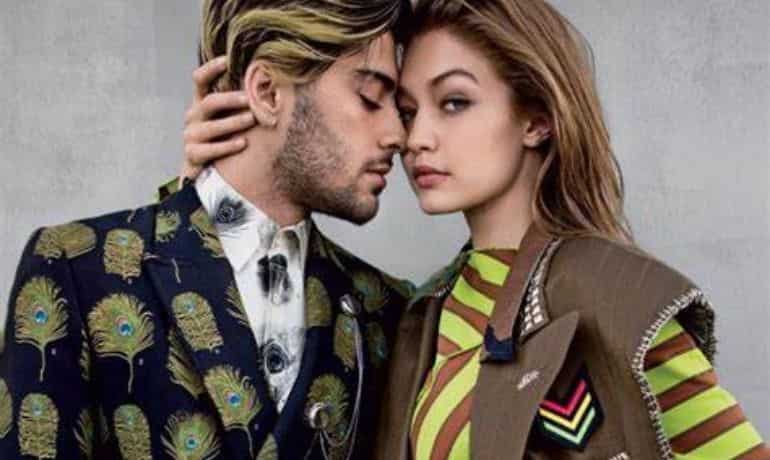 Gigi Hadid and Zayn Malik