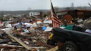 In miraculous save, two babies in US survive tornado by sheltering in bathtub