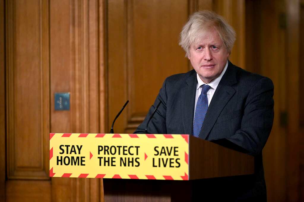 UK newspaper publishes photo of PM Boris Johnson at 'garden party'