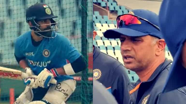 'Quality practice, good intensity': Rahul Dravid gives pep talk to Indian players ahead of SA Tests - WATCH