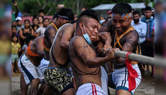 Panama's Embera tribe organises ancestral game to preserve traditions & customs