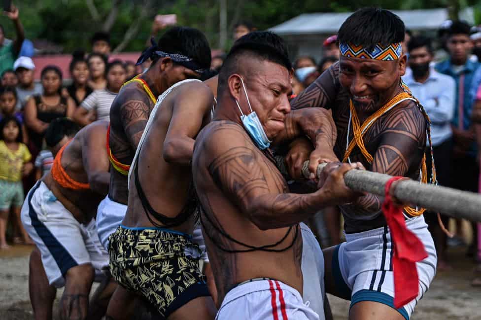 Panama's Embera tribe organises ancestral game to preserve traditions & customs