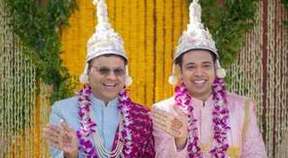 Hyderabad witnesses its first gay marriage, see the beautiful photos of the ceremony