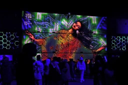 Men and women dance together in unusual, giant rave party in Saudi Arabia