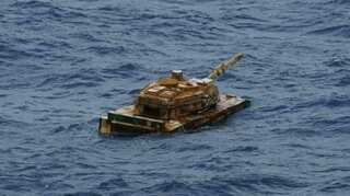 Mysterious ‘tank’ spotted floating in Indonesia’s territorial waters