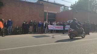 Stuck in Nepal, Chinese nationals protest outside embassy in Kathmandu  