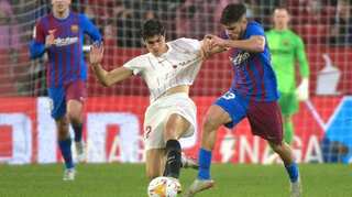 La Liga: Second placed Sevilla held 1-1 by much improved Barcelona