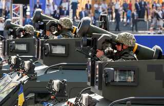 Ukraine conducts military drill with US-made anti-tank missiles