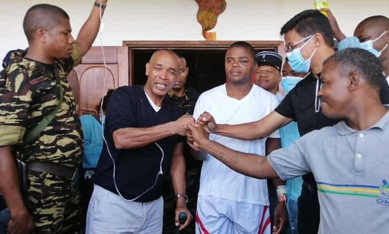 Madagascar police chief Serge Gelle swims for 12 hours after miraculously surviving helicopter crash