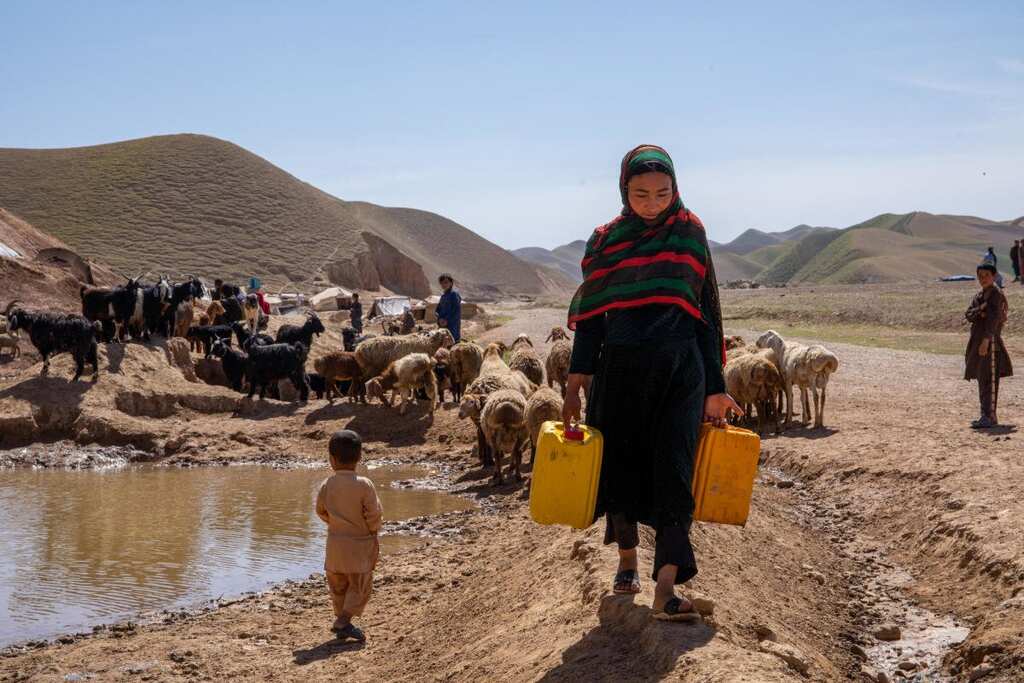 Climate change parches Afghanistan