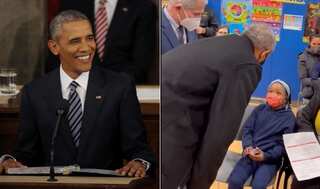 Watch: Former US President Barak Obama's super cute interaction with small girl about favourite book