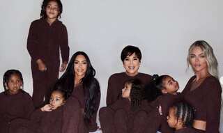 Kim Kardashian shares adorable Christmas holiday card with some family members missing