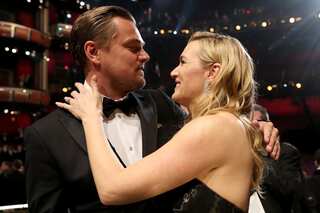 Kate Winslet says she ‘couldn’t stop crying’ after reuniting with Leonardo DiCaprio