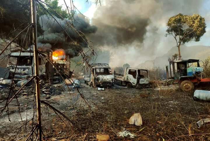 More than 30 people killed in Myanmar's Kayah state