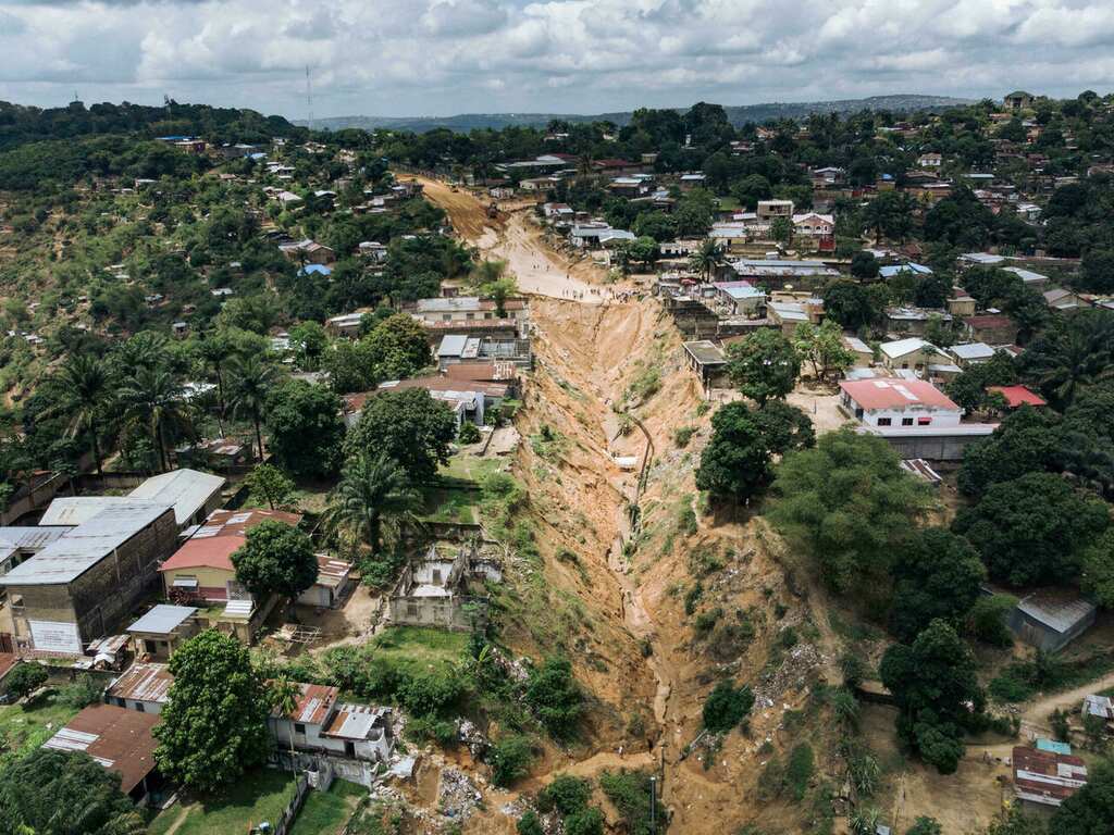 Reliving horrors of the past: Kinshasa residents fear an all-encompassing erosion