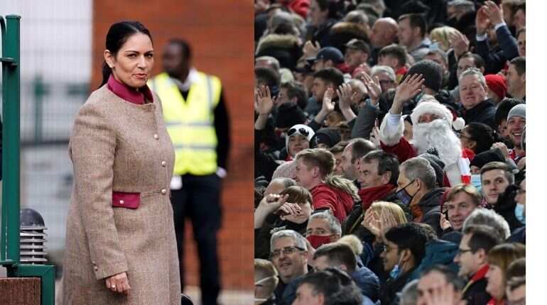 Online racist abuse offenders to be banned from football matches: UK Home Secretary Priti Patel Online racist abuse offenders to be banned from football matches: UK Home Secretary Priti Patel