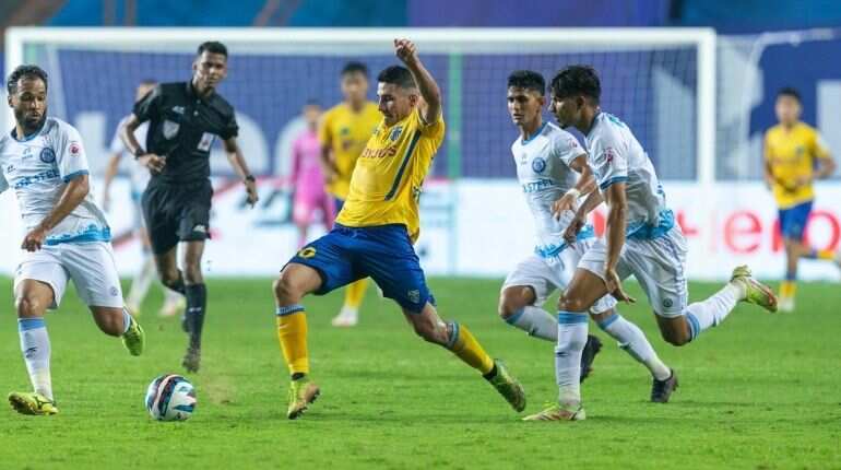 ISL 2021-22: Jamshedpur FC, Kerala Blasters share honours in 1-1 draw ISL 2021-22: Jamshedpur FC, Kerala Blasters share honours in 1-1 draw