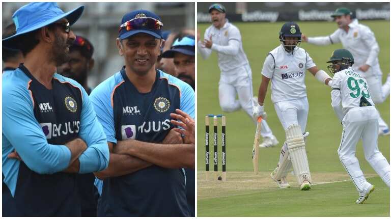 Ind vs SA, 1st Test: Dravid gives a pat on Pujara's back to uplift his spirits after golden duck - WATCH