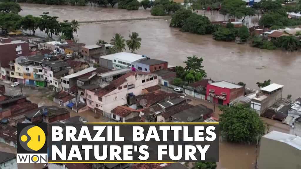 Several parts of Brazil are under water after weeks of heavy rainfall