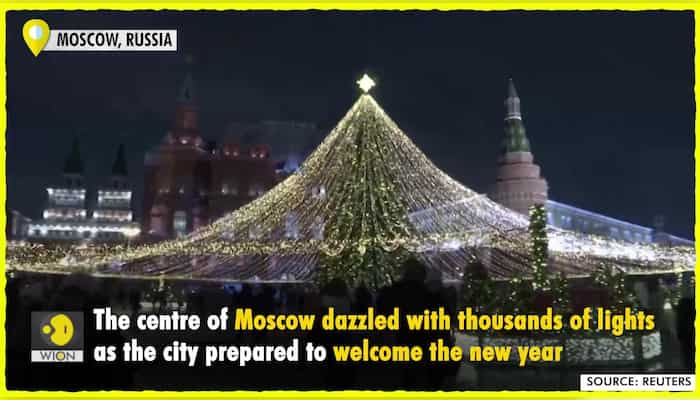 Moscow dazzles with thousands of lights as city prepares to welcome New Year 2022