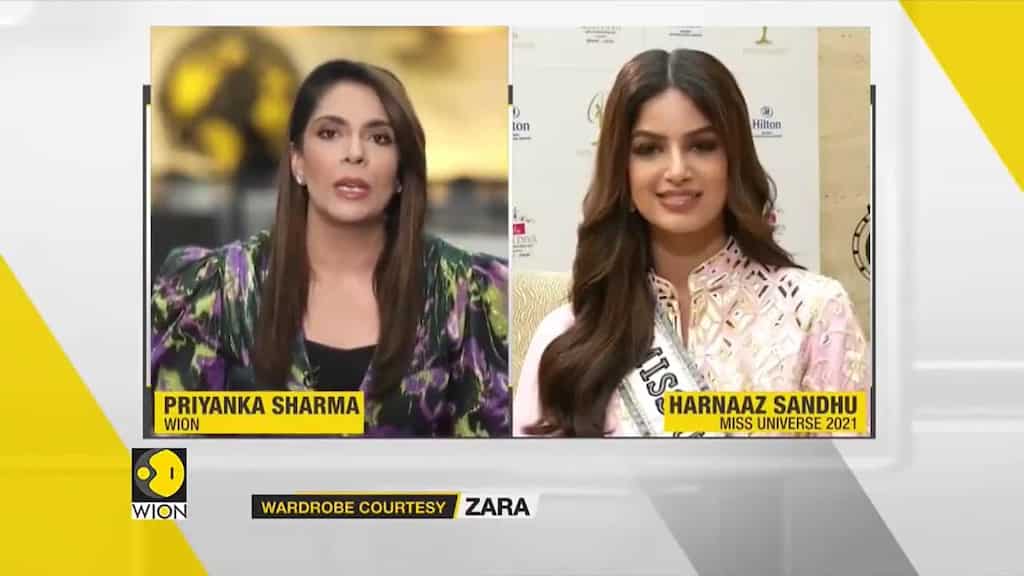 Harnaaz Sandhu speaks to Wion | Exclusive | Miss Universe