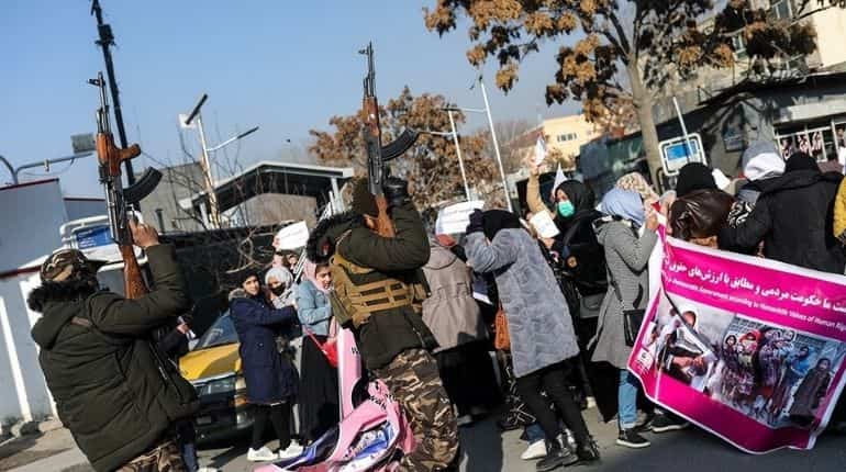 Intervention to block demonstrations