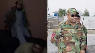 Watch: Taliban member brutally tortures an Afghan army official