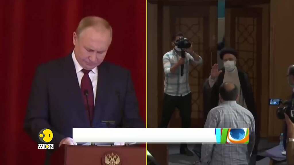 Russia-Iran meet | Putin invites Ebrahim Raisi for meeting in Moscow