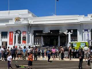 Watch | Old Parliament House set ablaze amid protest in Australia’s Canberra