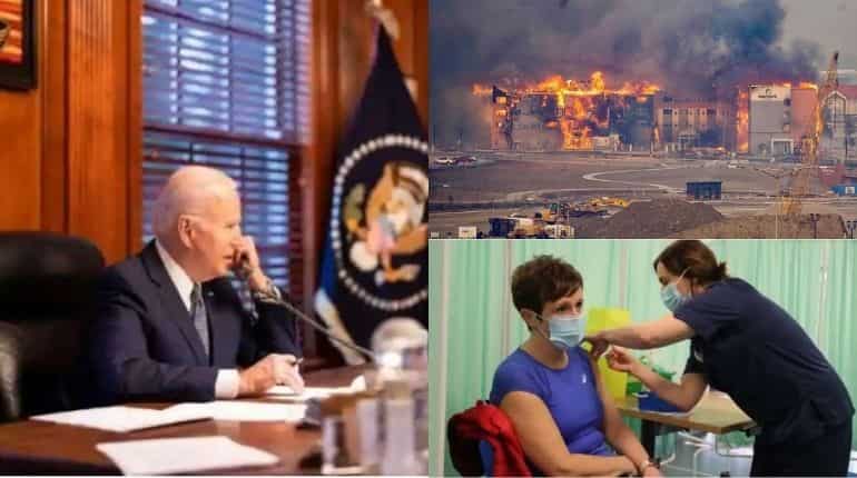 Morning news brief: Biden-Putin call, US wildfires and more