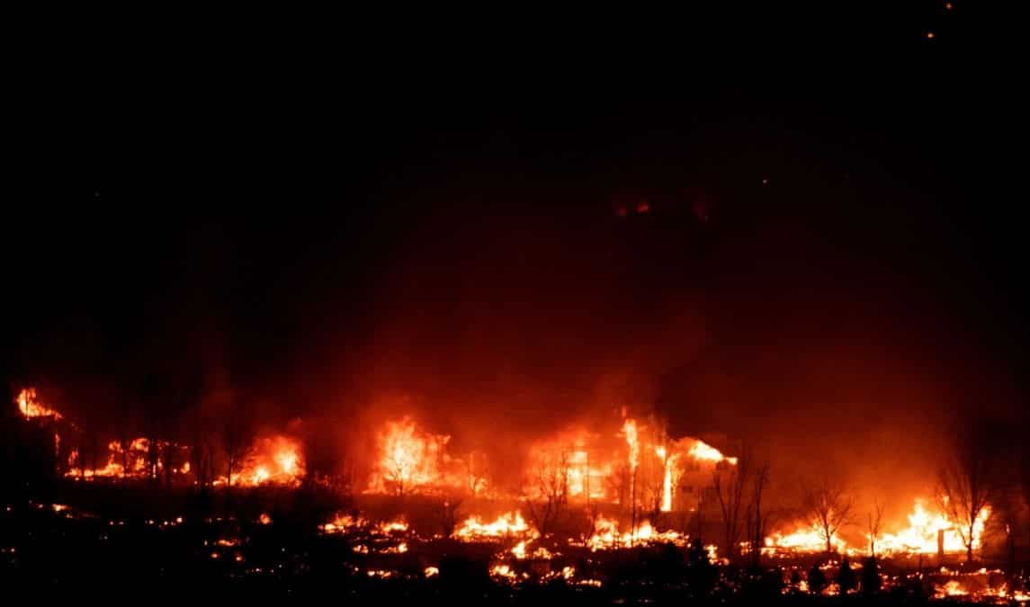 Very little time for some residents to evacuate