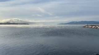 Watch: Is water on fire? Witness rare sea smoke emanated in US