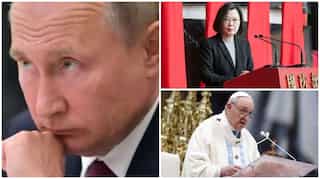 Top 10 world news: Ukraine closes ports for Russian ships, Taiwan's assertion, more