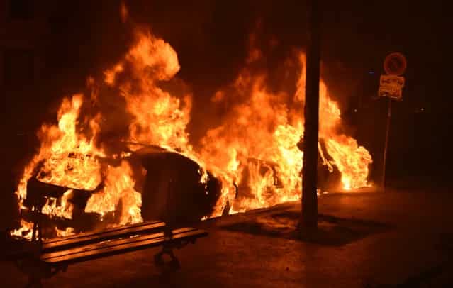 French torch 874 cars on New Year’s Eve as part of decades old tradition