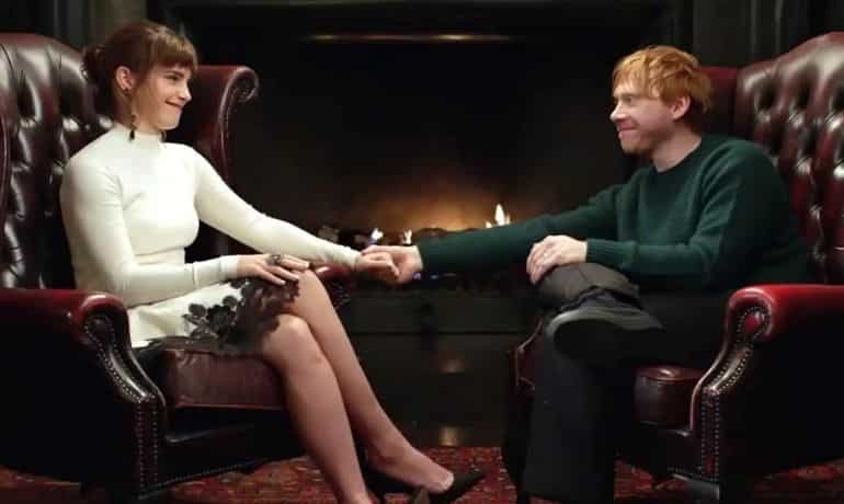 Emma Watson it was ‘horrifying’ to kiss Rupert Grint